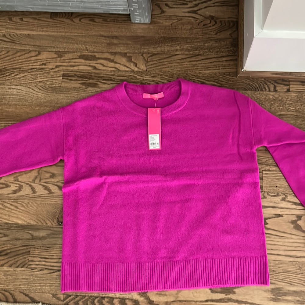Lilly Pulitzer Bellista Sweater Fuschia